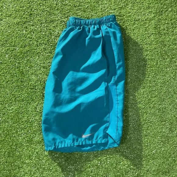 Nike Turquoise Men’s Running Shorts - Picture 10 of 10
